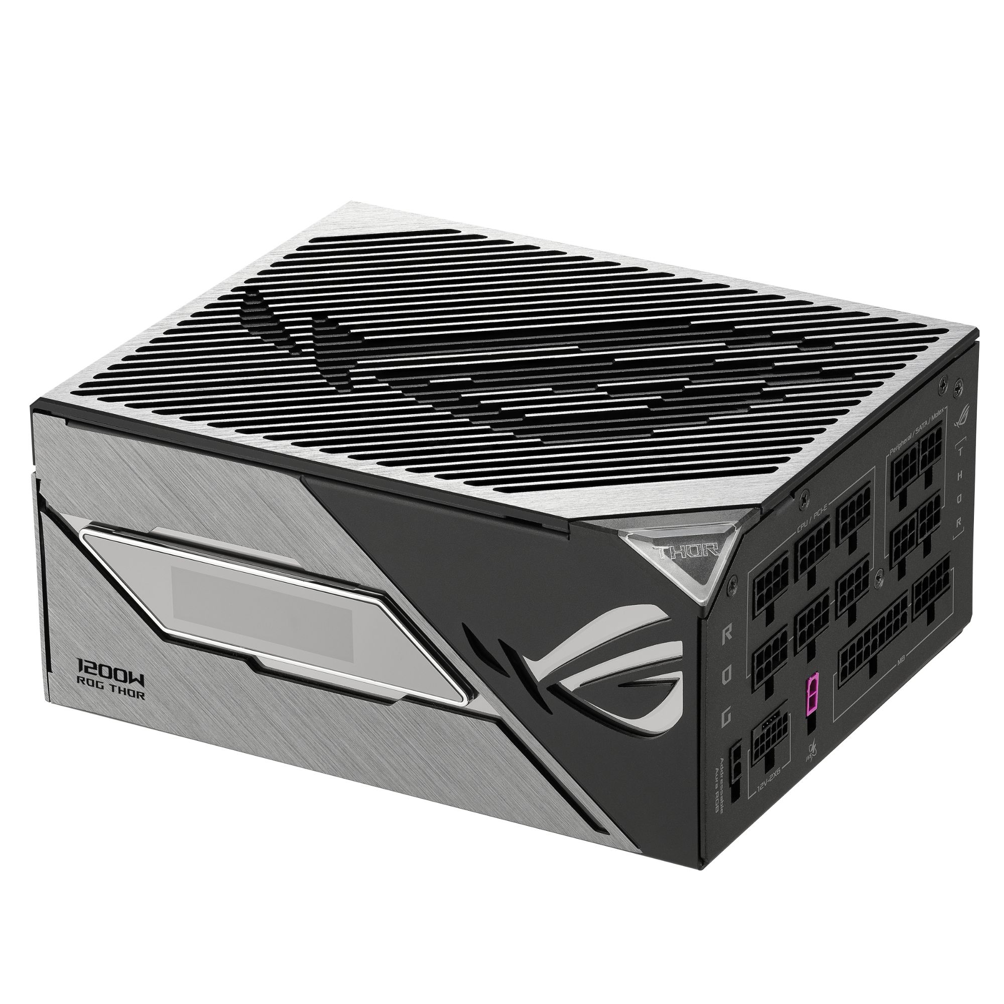 ASUS ROG ROG Thor Platinum III Alimentation PC Modulaire ATX12V 3.1 80 PLUS Platinum CA 100 240 V 1200 Watt PFC active - vue 2