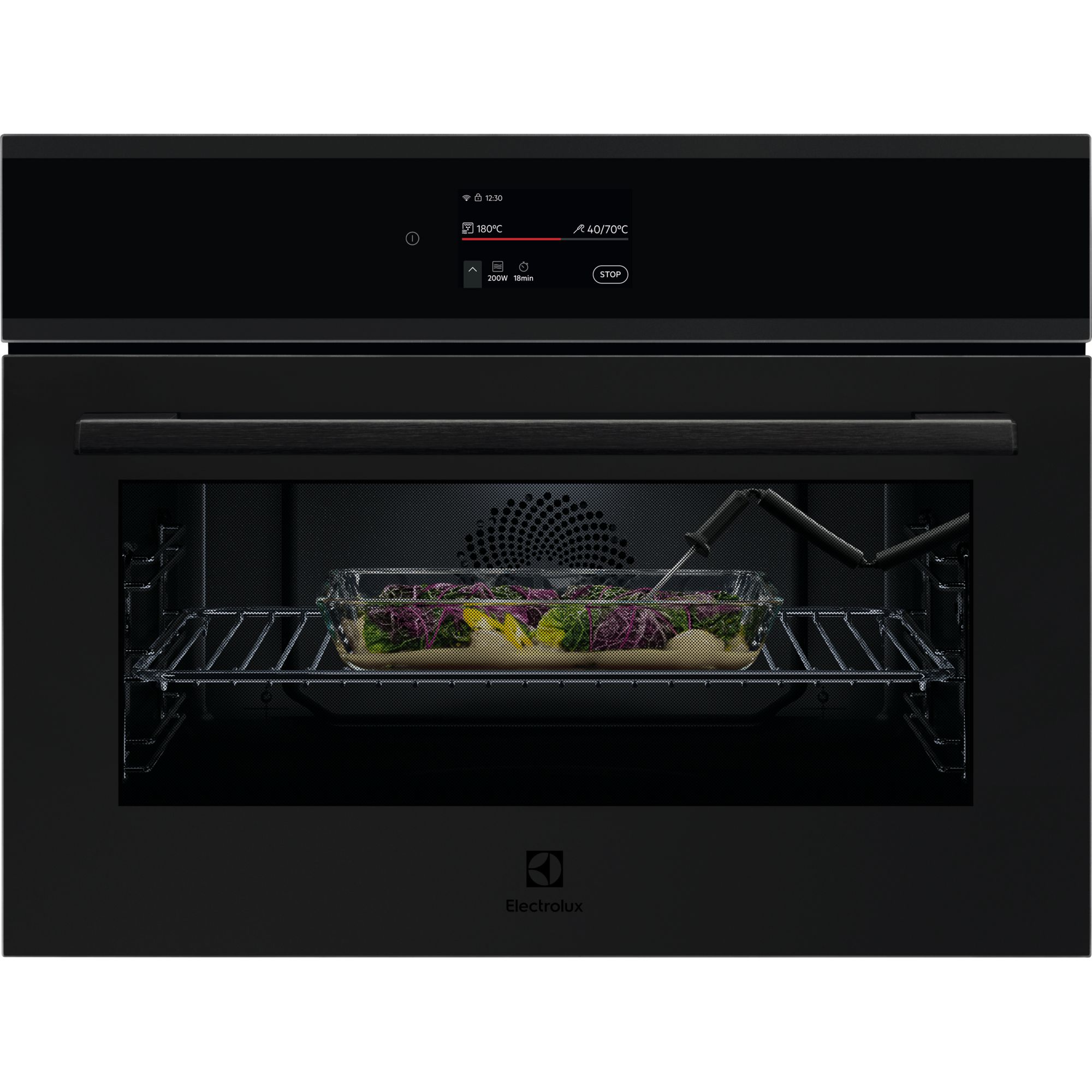 Electrolux Four Encastrable Email lisse Compact 800 MealAssist CombiQuick EVL9E2XT