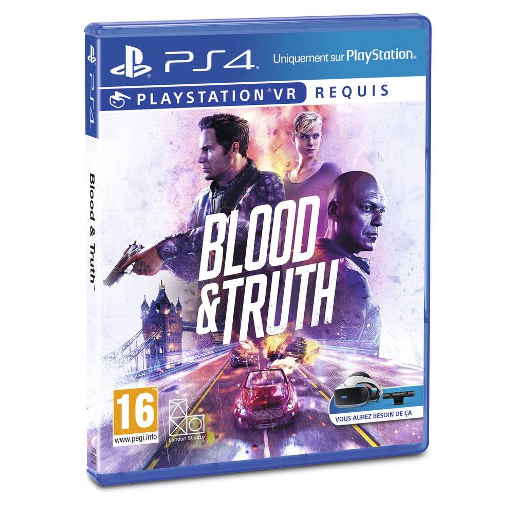 Blood & Truth Psvr Ps4