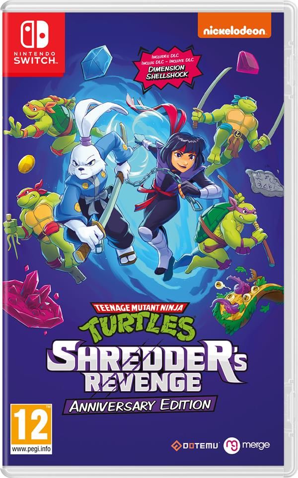 Teenage Mutant Ninja Turtles : Shredder' Revenge Jeu Nintendo Switch Edition anniversaire - vue 5
