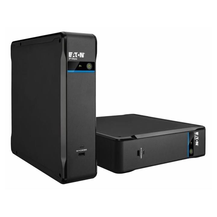 Eaton 3P Ellipse 1300 USB FR Onduleur CA 220 240 V 840 Watt 1300 VA USB connecteurs de sortie : 8