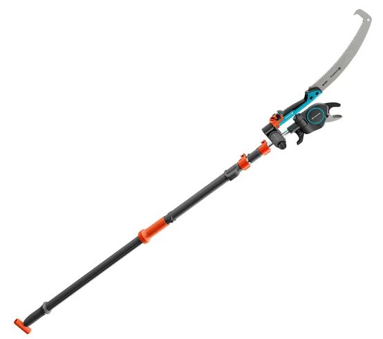 Coupe branches télescopique Gardena StarCut Pro + scie