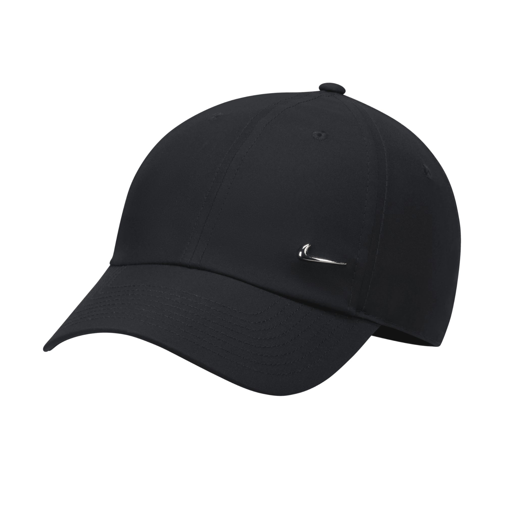Casquette Sans Structure Avec Swoosh Métallique Nike Dri-Fit Club - Noir - M/L