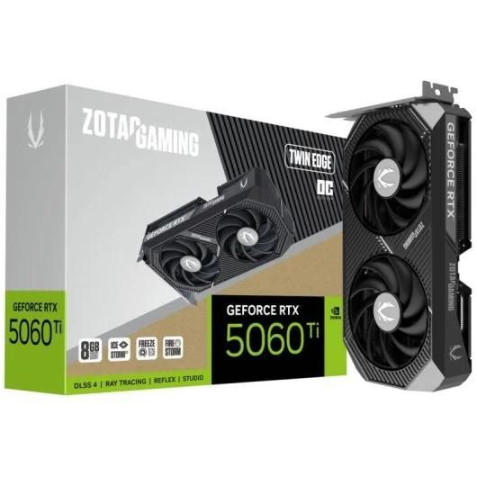 Zotac GAMING GeForce RTX 5060 Ti Twin Edge OC NVIDIA 8 Go GDDR7 Neuf - vue 7