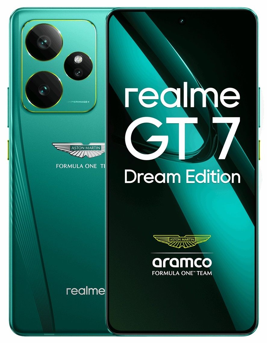 Realme GT 7 5G Dual-Sim 512 Go Aston Martin Vert (Dream Edition)