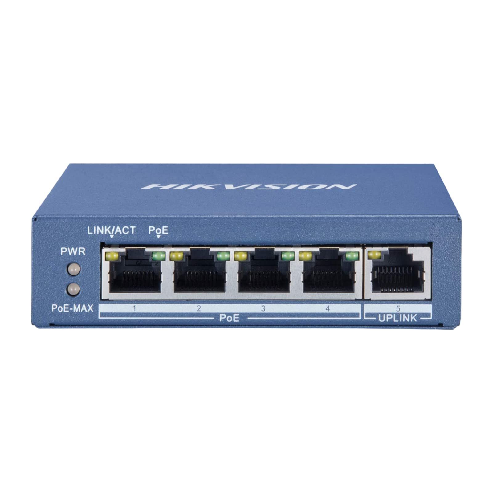 Hikvision Switch di Rete 5 Porte Gigabit 4 PoE DS 3E0505P E/