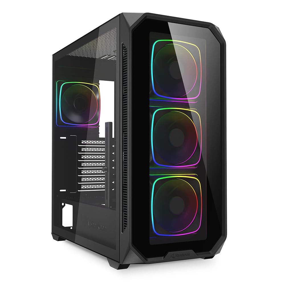 Boîtier Sharkoon AK5G RGB ATX Semi Tour Neuf - vue 3