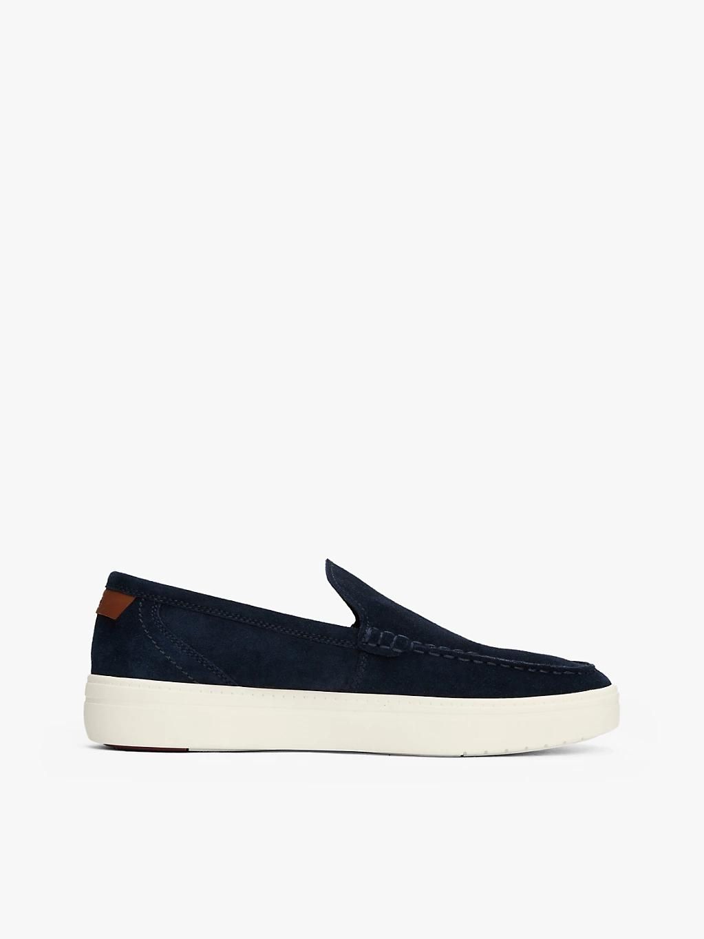 Mocassins Slip-On Emblématiques En Daim Modern Light Hybrid Suede Loafer/Navy Blue - 44