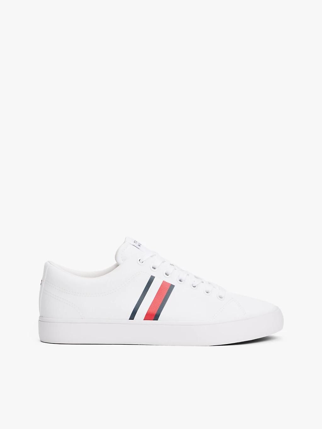 Tommy Hilfiger Baskets Vulcanisées Homme Core Stripes Mesh Basses