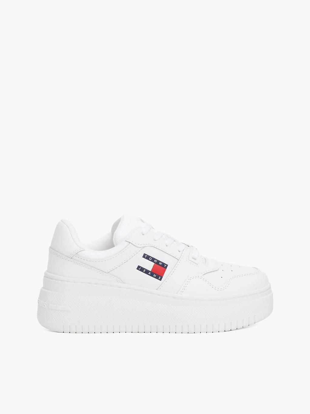Baskets basses Tommy Jeans TJW RETRO BASKET FLATFORM ESS - vue 4
