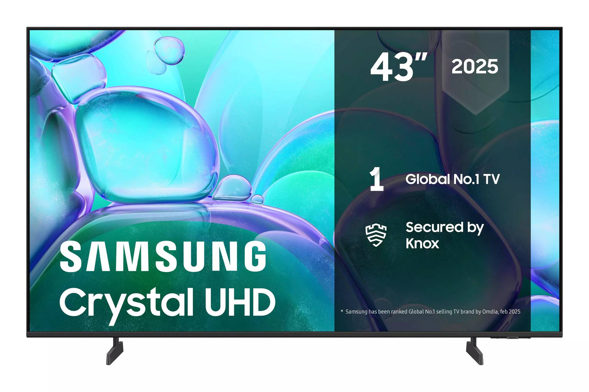 Samsung TV Crystal UHD 43 U7005F 2025 4K Smart TV - vue 2