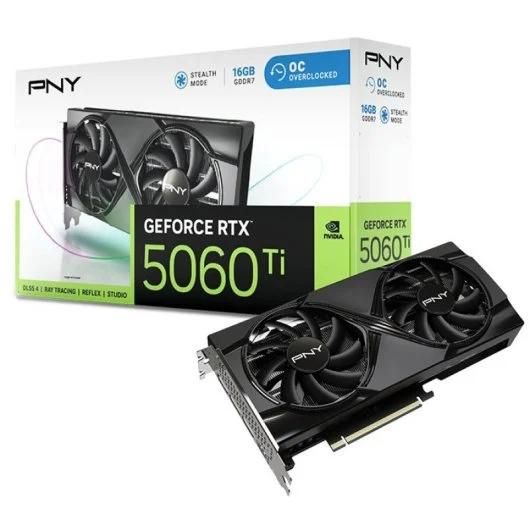PNY GeForce RTX 5060 Ti OC NVIDIA GDDR7 Neuf - vue 7