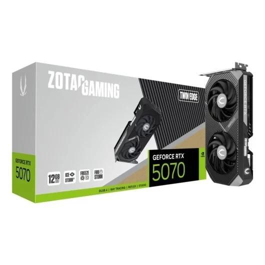Zotac GAMING GeForce RTX 5070 Twin Edge NVIDIA 12 Go GDDR7 Neuf - vue 4