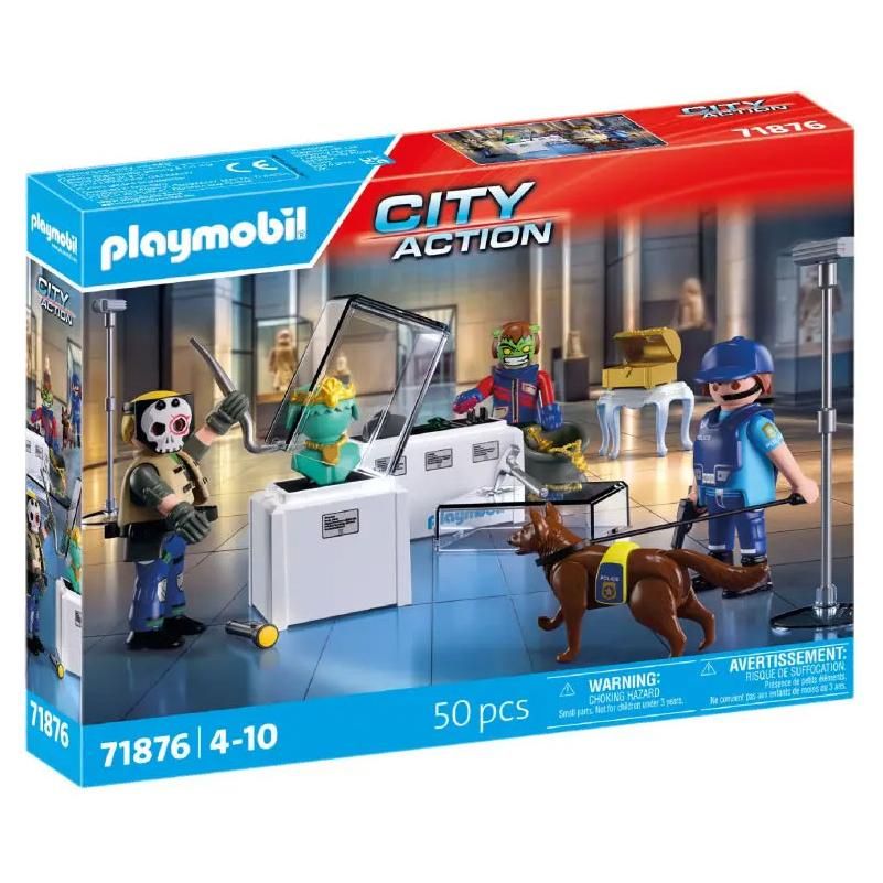 Playmobil 71876 Arrestation de cambrioleurs au musée Les policiers - vue 2