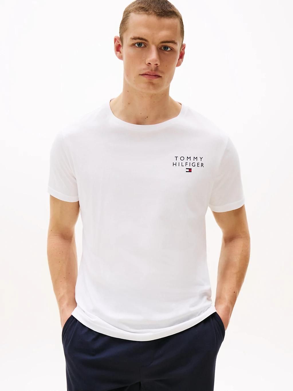 t-shirt d'intérieur original à logo cn ss tee logo/white - M