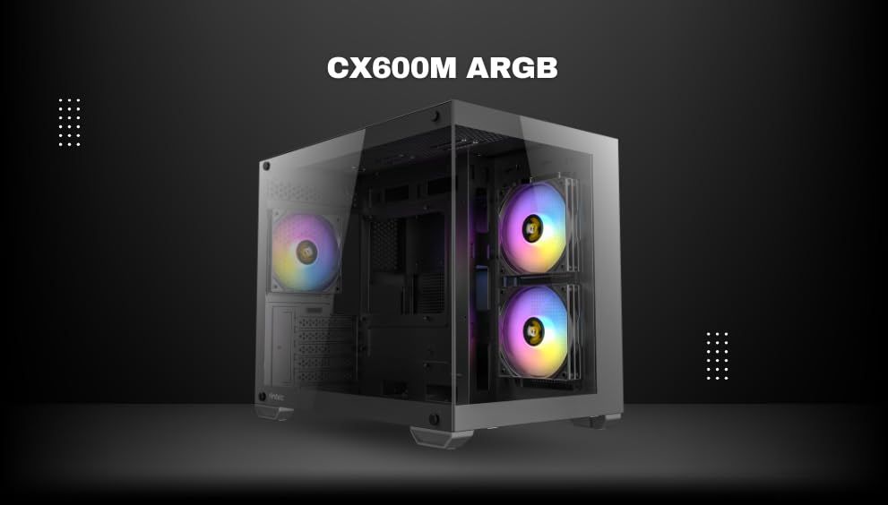 Antec CX600M ARGB Midi Tower Neuf - vue 3