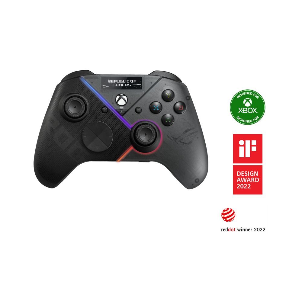 Manette Asus Rog Raikiri Pro Noir Xbox XS, Xbox One, Pc