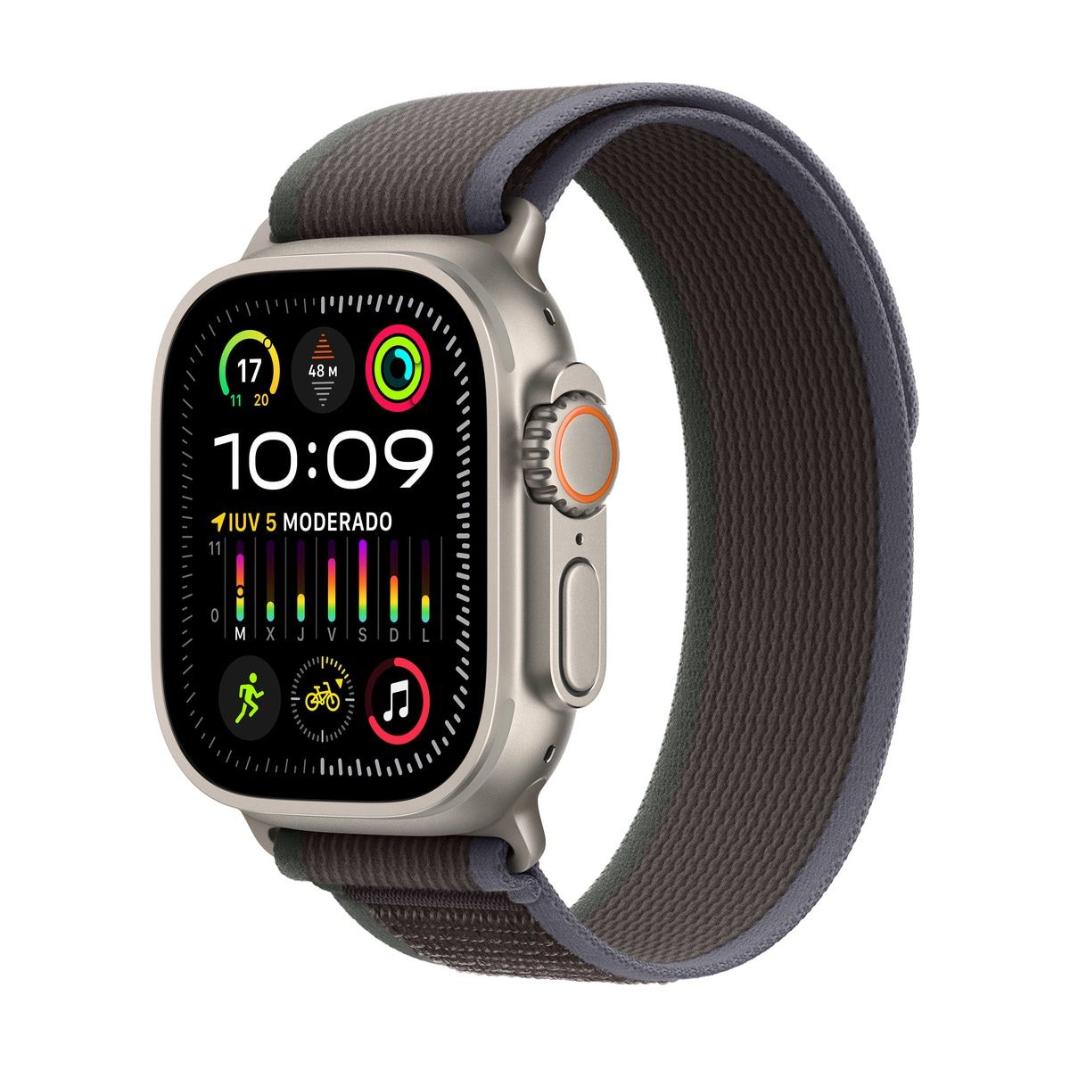 Apple Watch Ultra 2 GPS + Cellular - Boîtier Titane 49 mm Or - Bracelet S/M