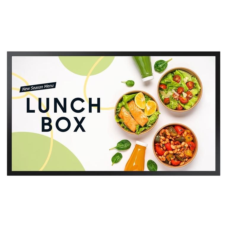 Samsung OM32DX 32 OMDX Series écran LCD rétro éclairé par LED signalisation numérique extérieur soleil total Tizen OS 1920 x 1080 DEL de façade