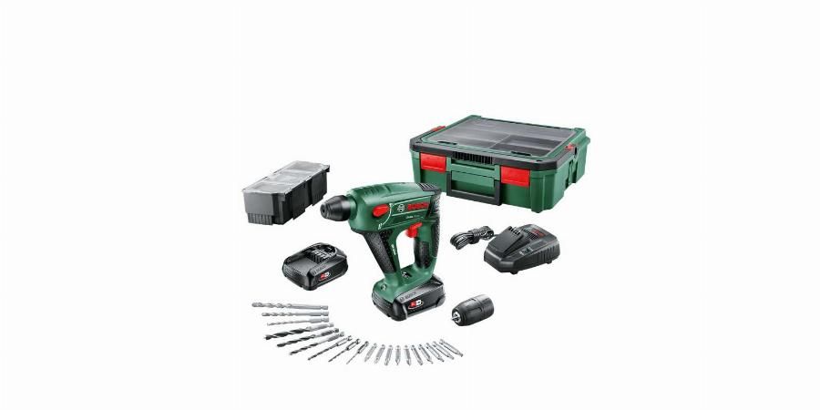 Marteau perforateur Sans fil BOSCH Uneo Maxx + SystemBox 060395230K