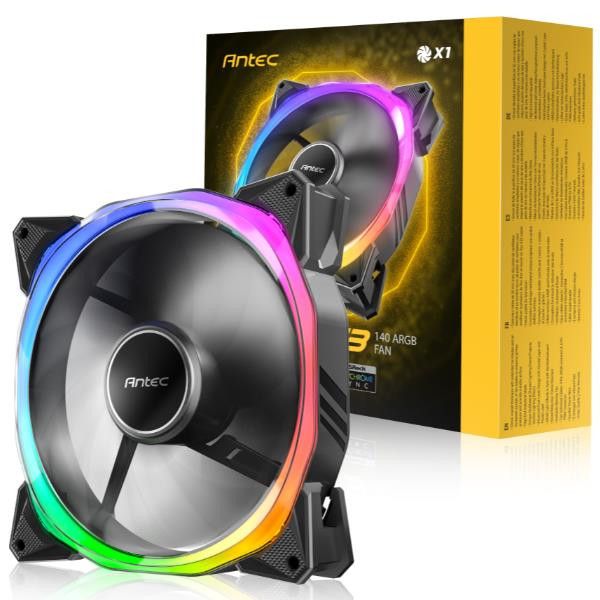 Antec Fusion T3 140 ARGB PWM Boitier PC Ventilateur 14 cm 1 pièce Neuf - vue 4