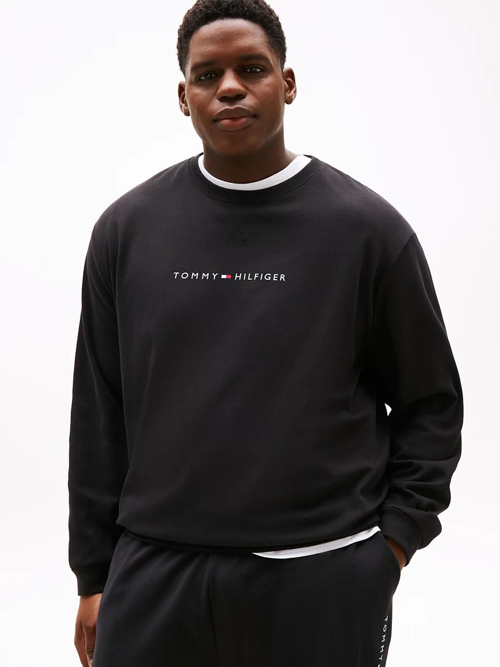 Tommy Hilfiger Sweat Homme Track Top avec Col Ras du Cou - vue 4