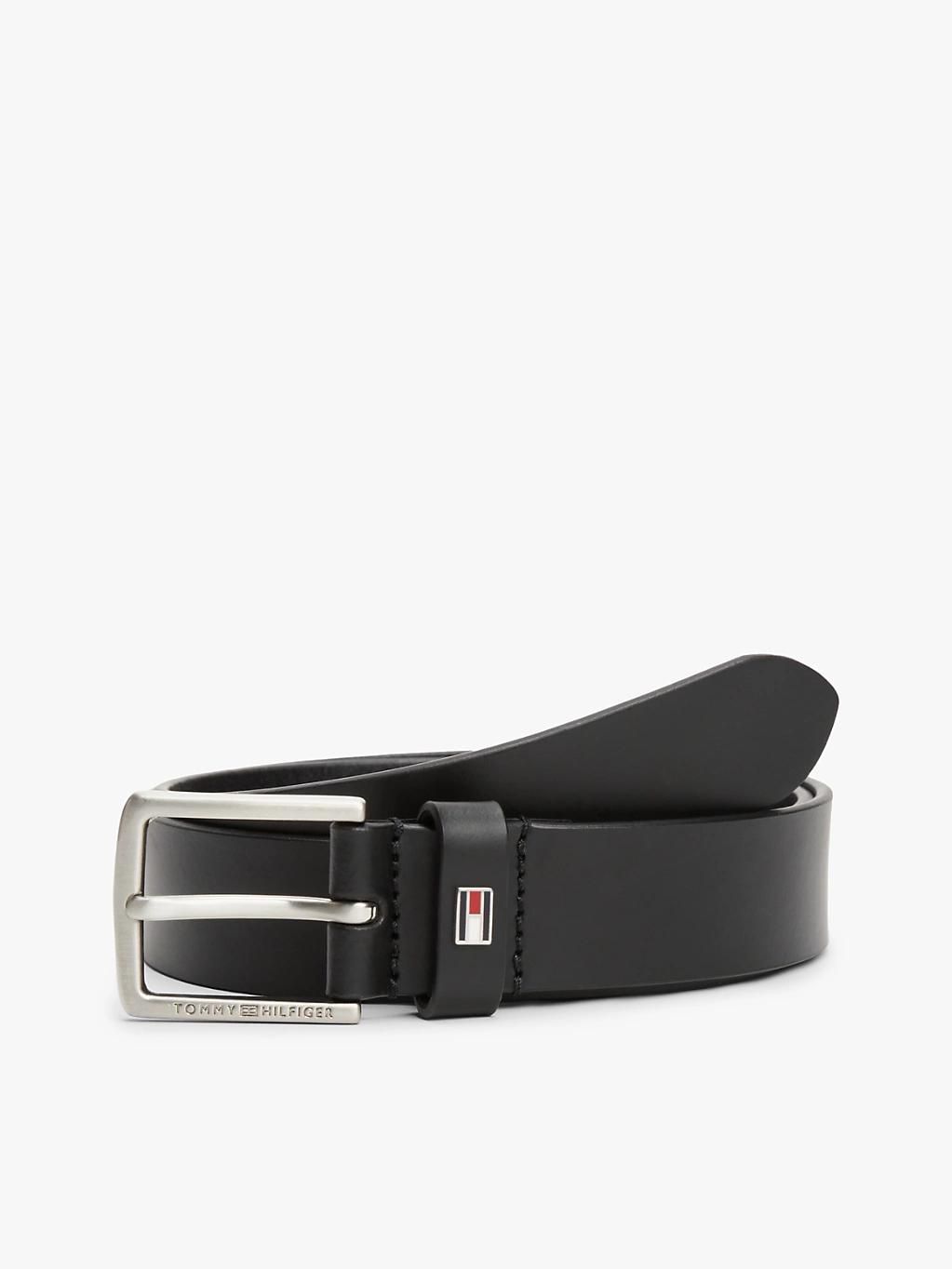 Ceinture boucle logo cuir - vue 2