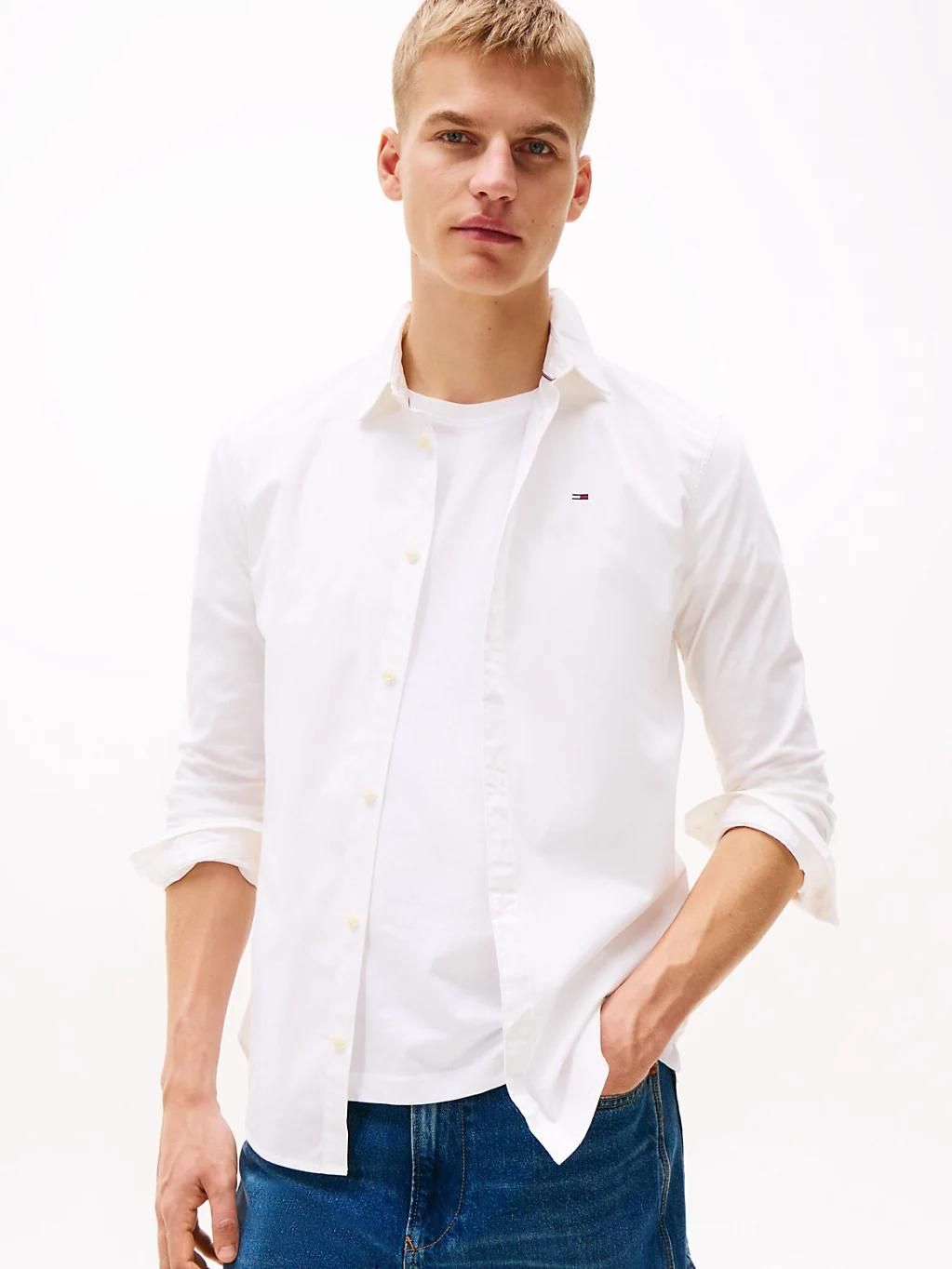 Chemise Tommy Jeans TJM ORIGINAL STRETCH SHIRT EU