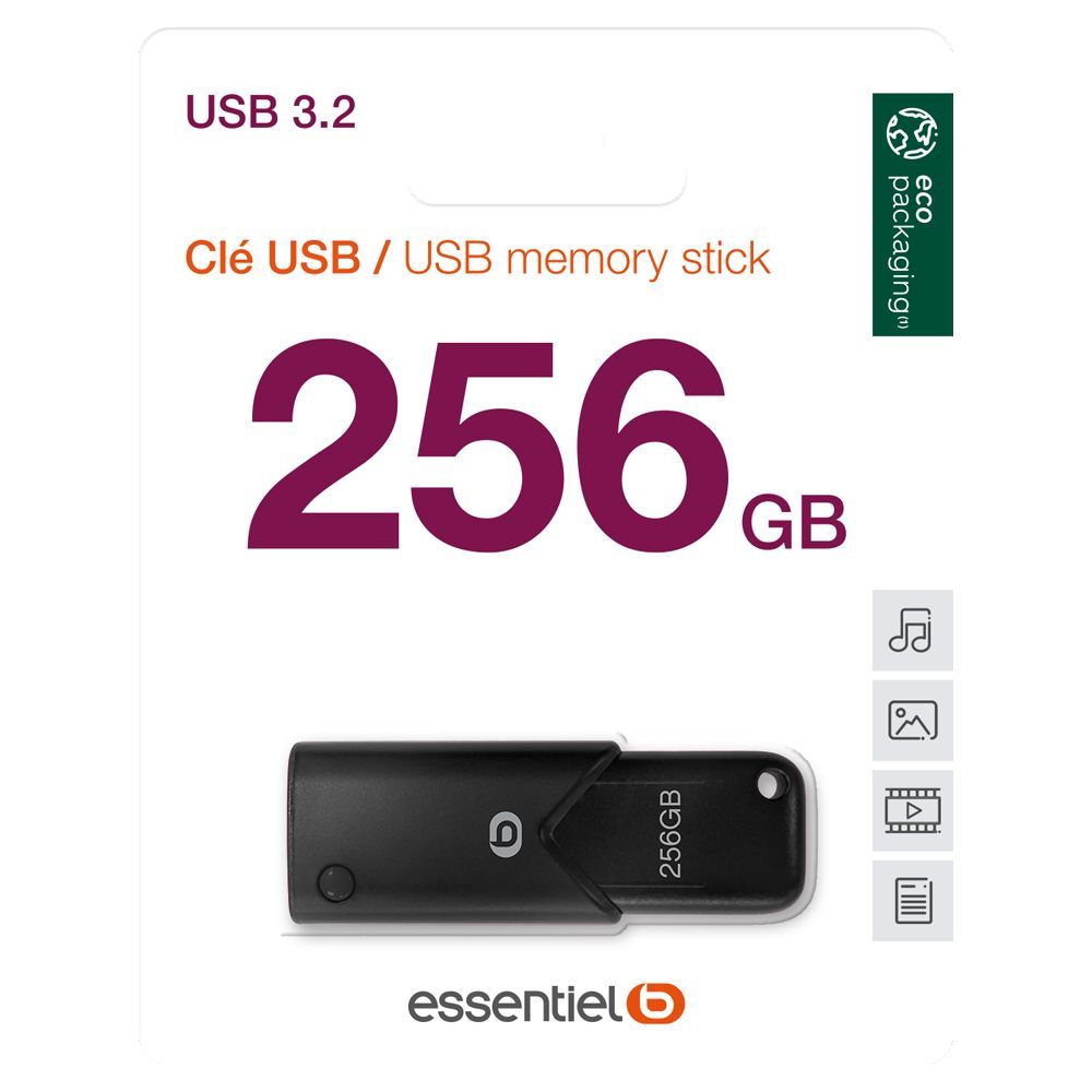 Clé USB ESSENTIELB USB 3.0 - vue 3