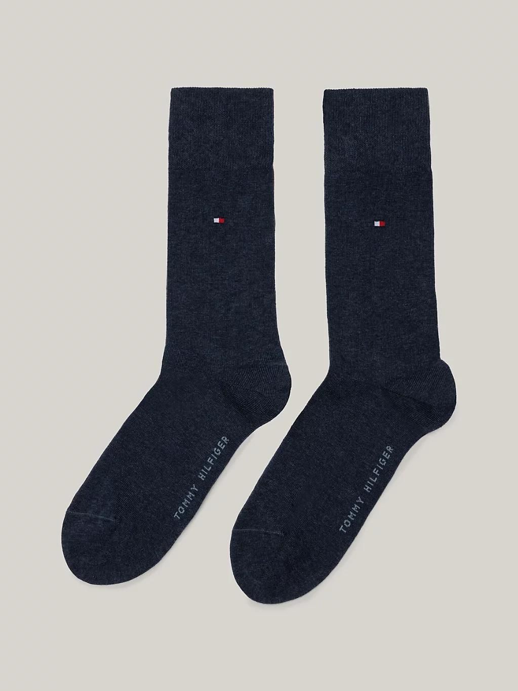 Lot De 2 Paires De Chaussettes Classiques À Drapeau Brodé Th Men Sock Classic 2 47 - vue 4