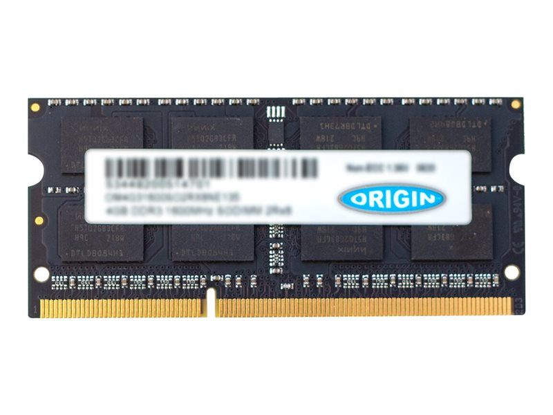 Origin Storage DDR3 module 8 Go SO DIMM 204 broches 1600 MHz / PC3 12800 mémoire sans tampon non ECC pour Dell Latitude E5540 - vue 6