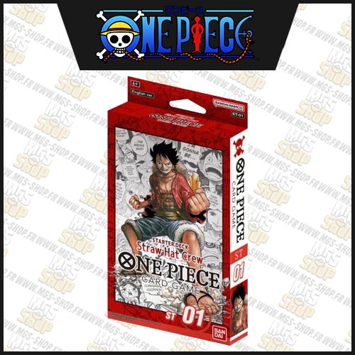 Bandai Op Jcc Starter Deck Straw Hat Crew