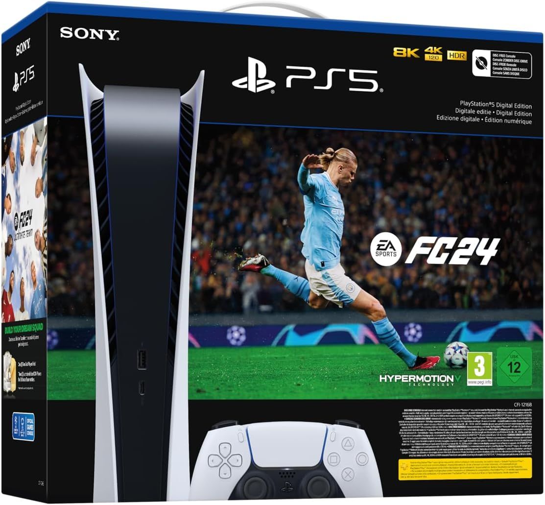 Pack Console P55 Standard Edition Digital + Ea Sports Fc 24 Sony - vue 4