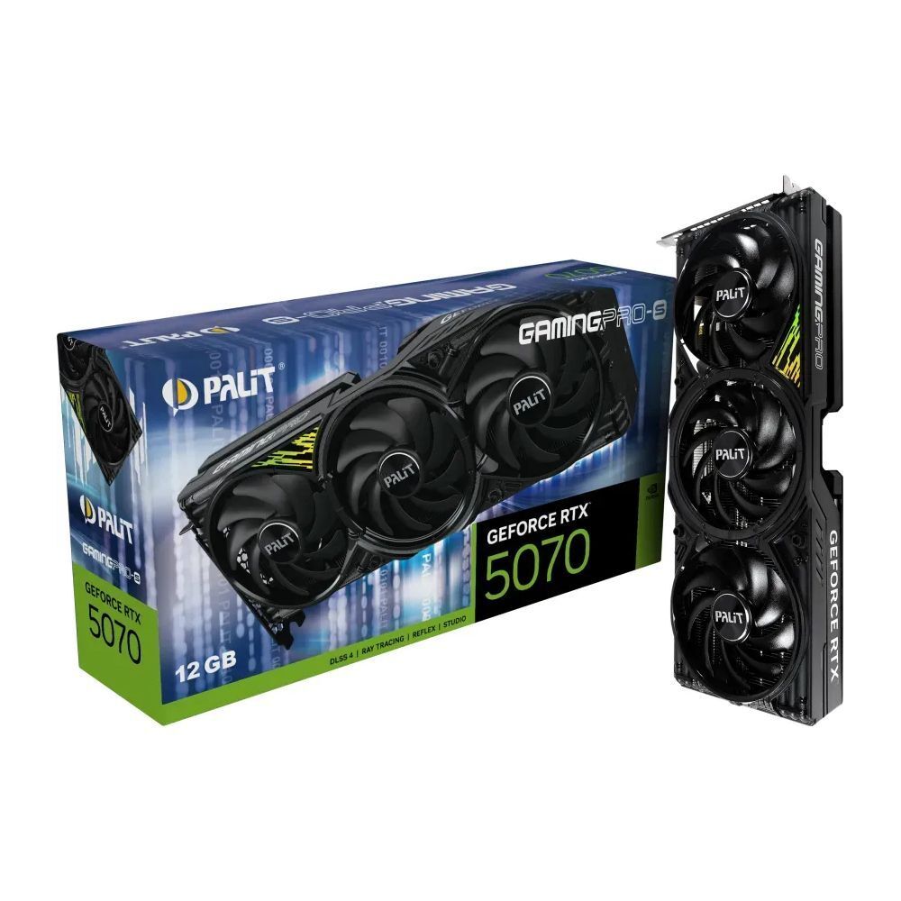Palit GeForce RTX 5070 GamingPro GeForce RTX 5070 12GB GDDR7 PCI Express