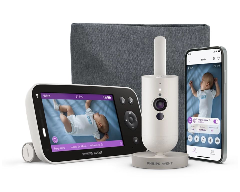 Ecoute bébé vidéo PHILIPS AVENT Premium connecté SCD971/ - vue 2