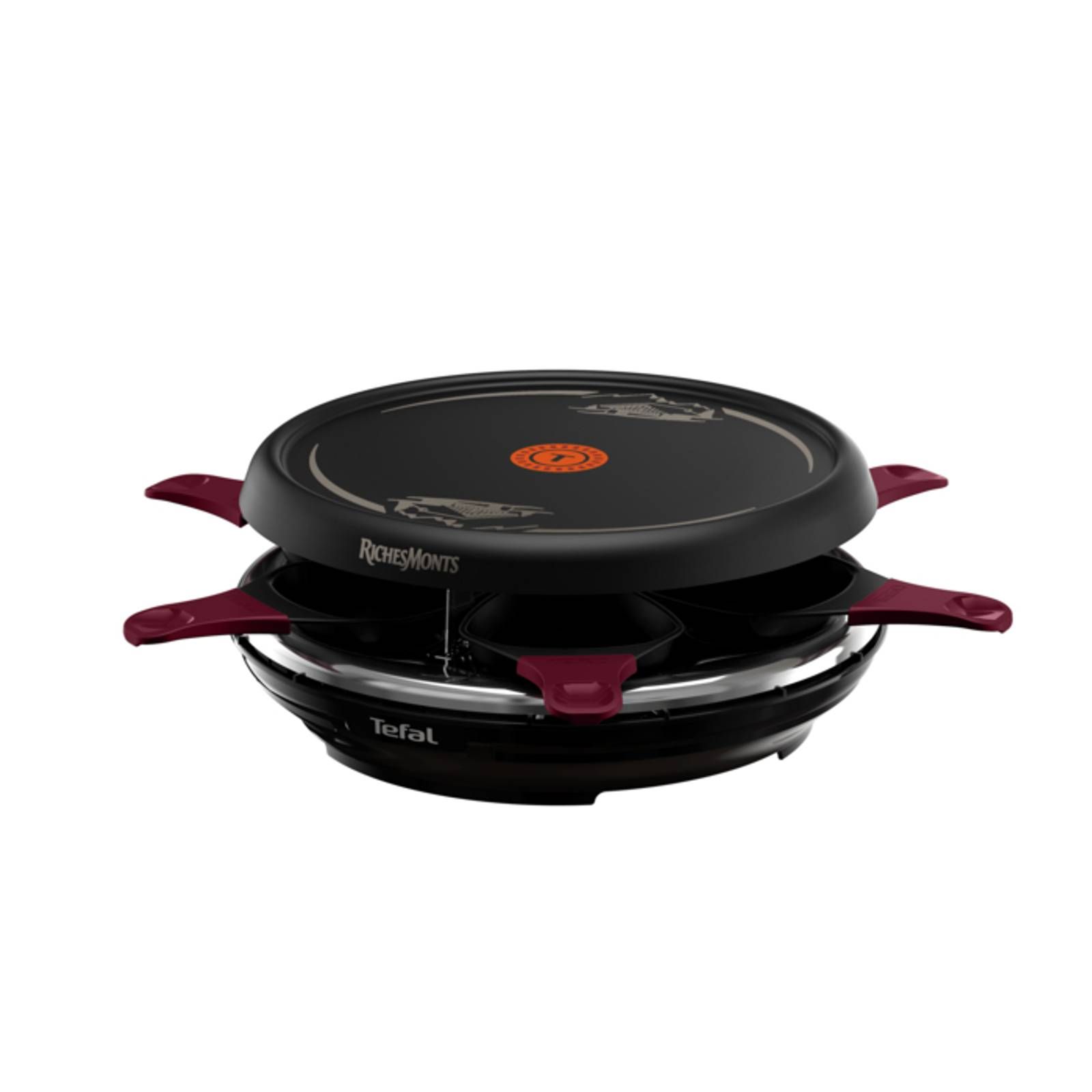 Appareil À Raclette Plancha Crêpière 6 Personnes Richesmonts Re12r810 Tefal - vue 3