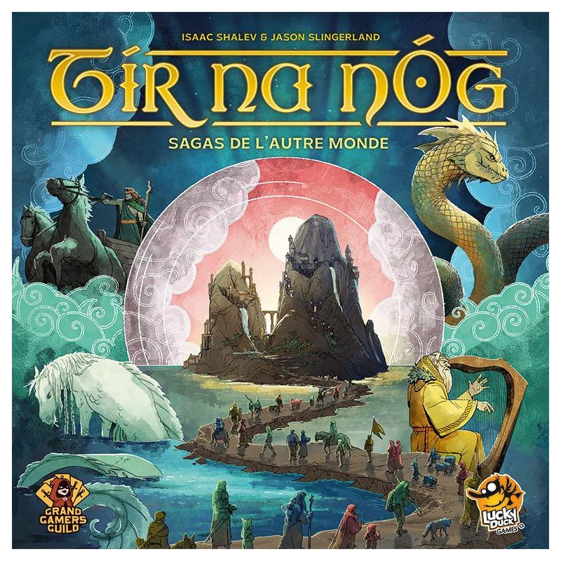 Jeu de stratégie Lucky Duck Games Tir Na Nog Sagas de 'Autre Monde - vue 2