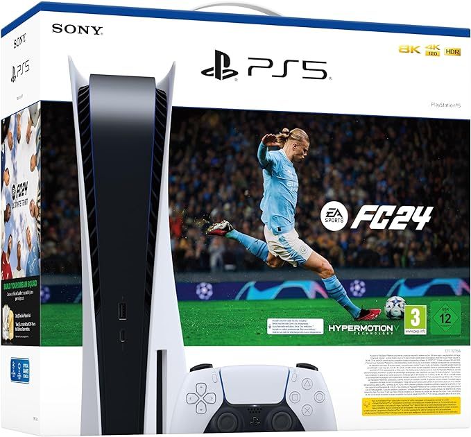 Pack Console Ps5 Standard + Ea Sports Fc 24 Sony - vue 5