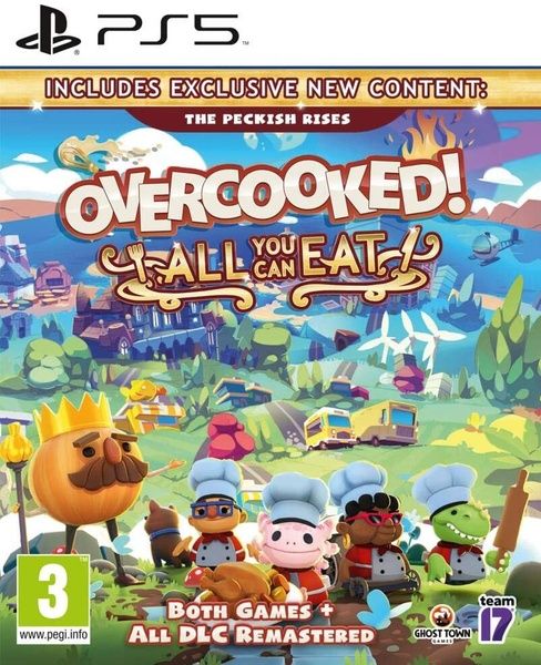 Overcooked! All You Can Eat 1 + 2 + Dlc Remasterisés Ps5