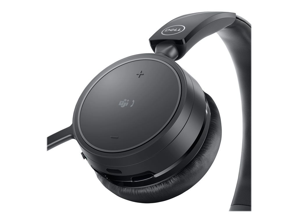 Dell Pro Wireless Headset WL5022 Micro casque Bluetooth sans fil USB A via adaptateur Bluetooth Certifié pour Microsoft Teams certifié Zoom