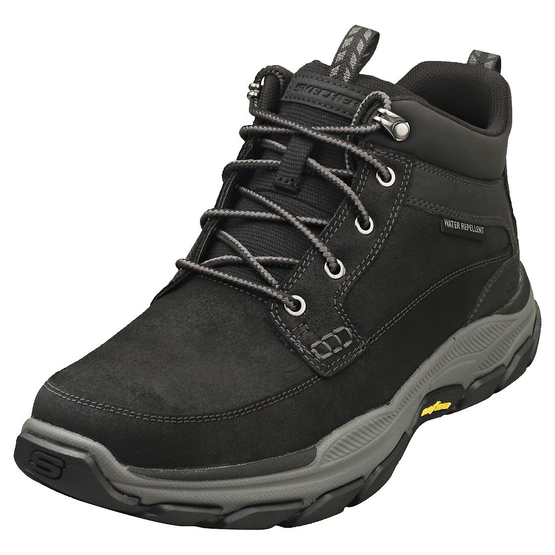 Skechers Respected Homme Bottes Décontracté Noir - 41