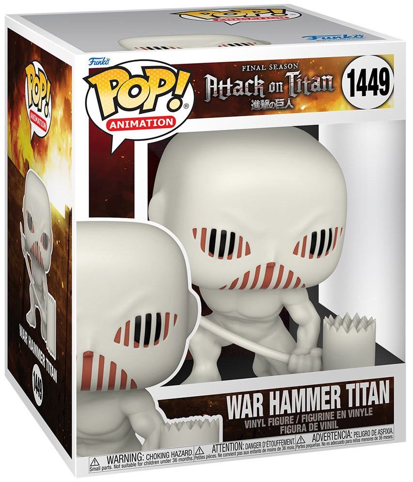 Attack On Titan Figurine Oversized Pop! Vinyl War Hammer Titan 15 Cm