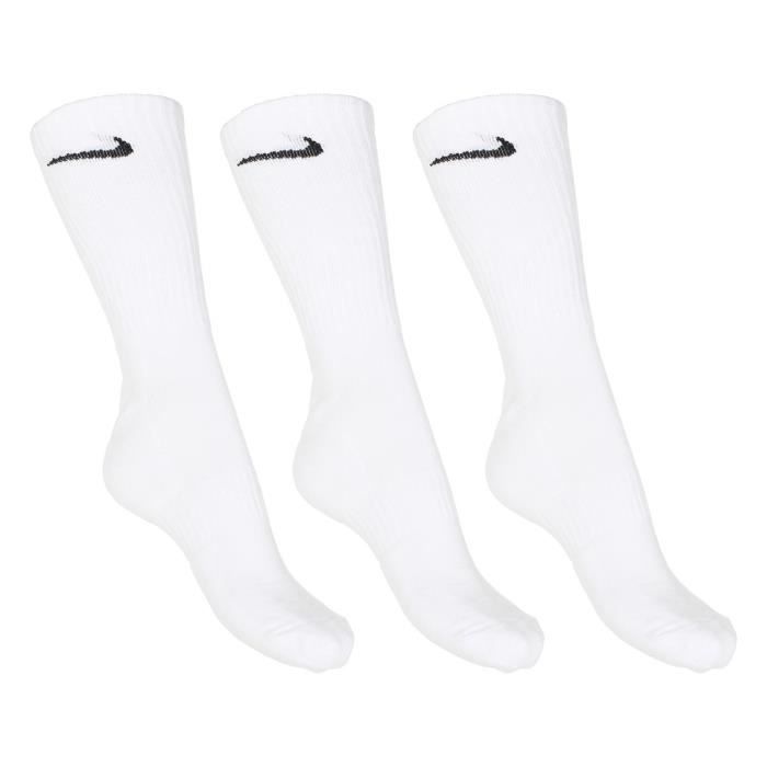 chaussettes de training mi mollet nike everyday cushioned 3 paires 42 46 42 - vue 10