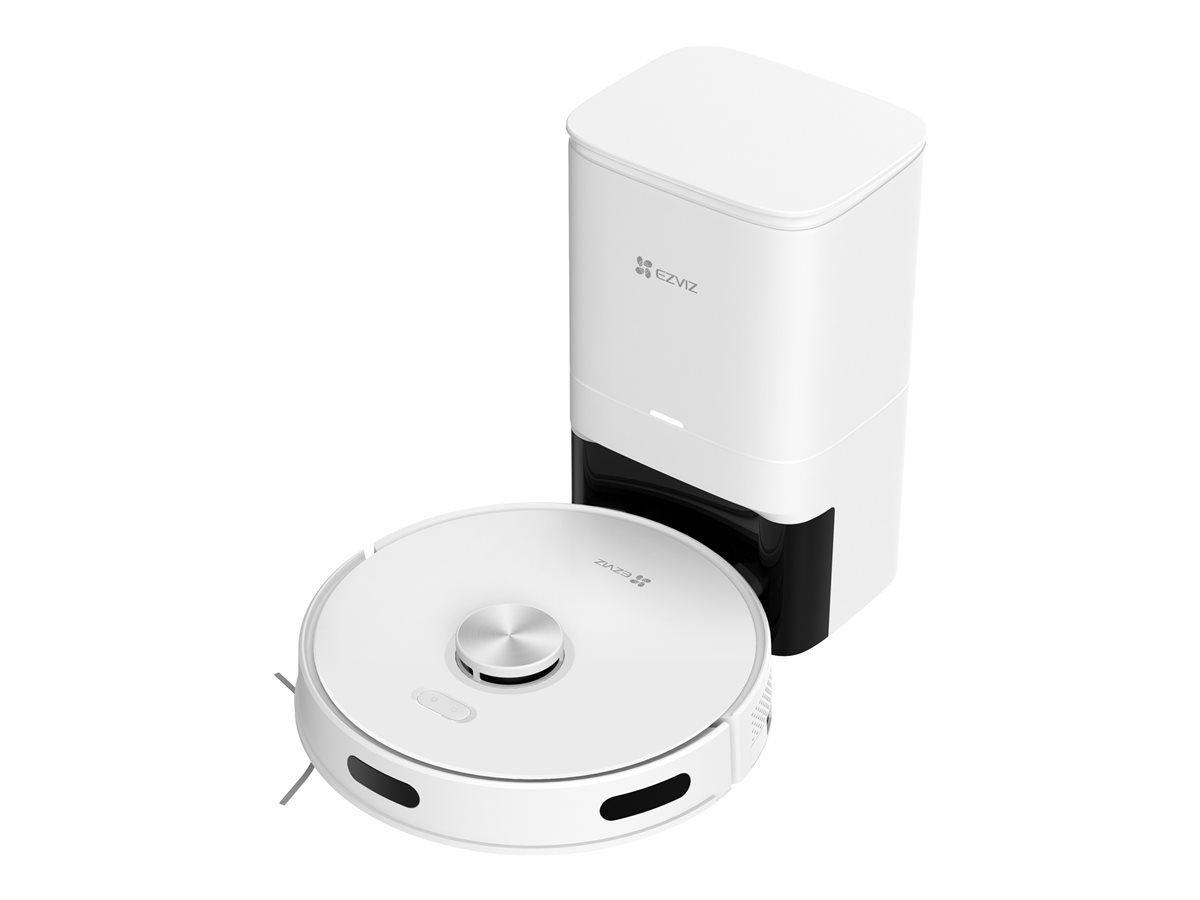 EZVIZ RE5 Plus Robot Aspirateur Laveur avec Station Vidange Automatique Navigation LiDAR Détection Obstacles 4000Pa - vue 5
