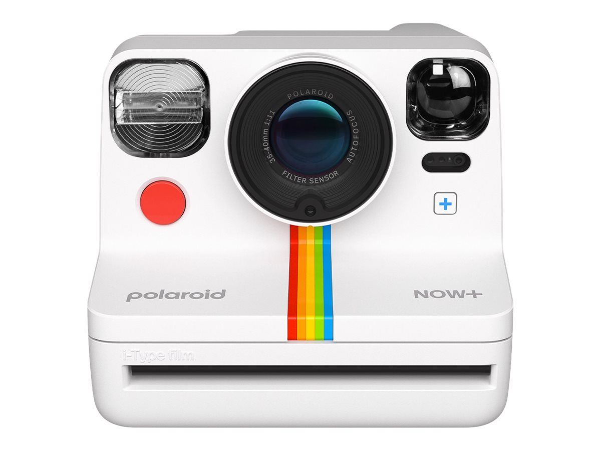 Appareil photo Instantané Polaroid Now+ Generation 2 objectif : 94.96 mm - 102.35 mm - type 600 / type i blanc