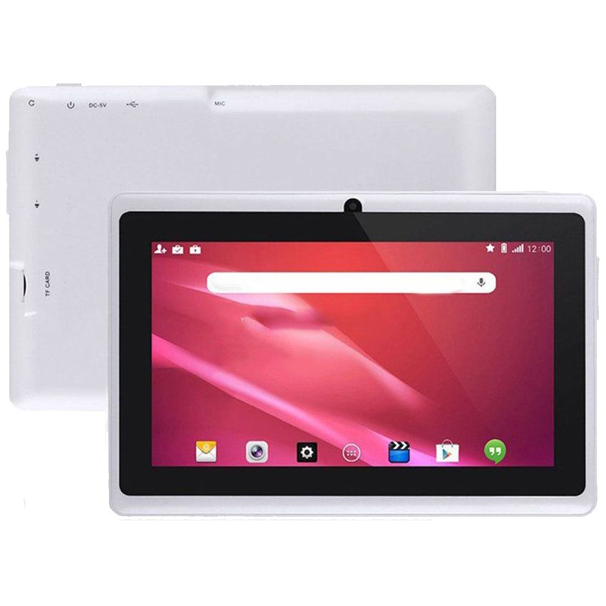 Tablette Tactile Android 6.0 7 Pouces Quad Core 8Go Dual Cam Flash Blanc + SD 8Go YONIS