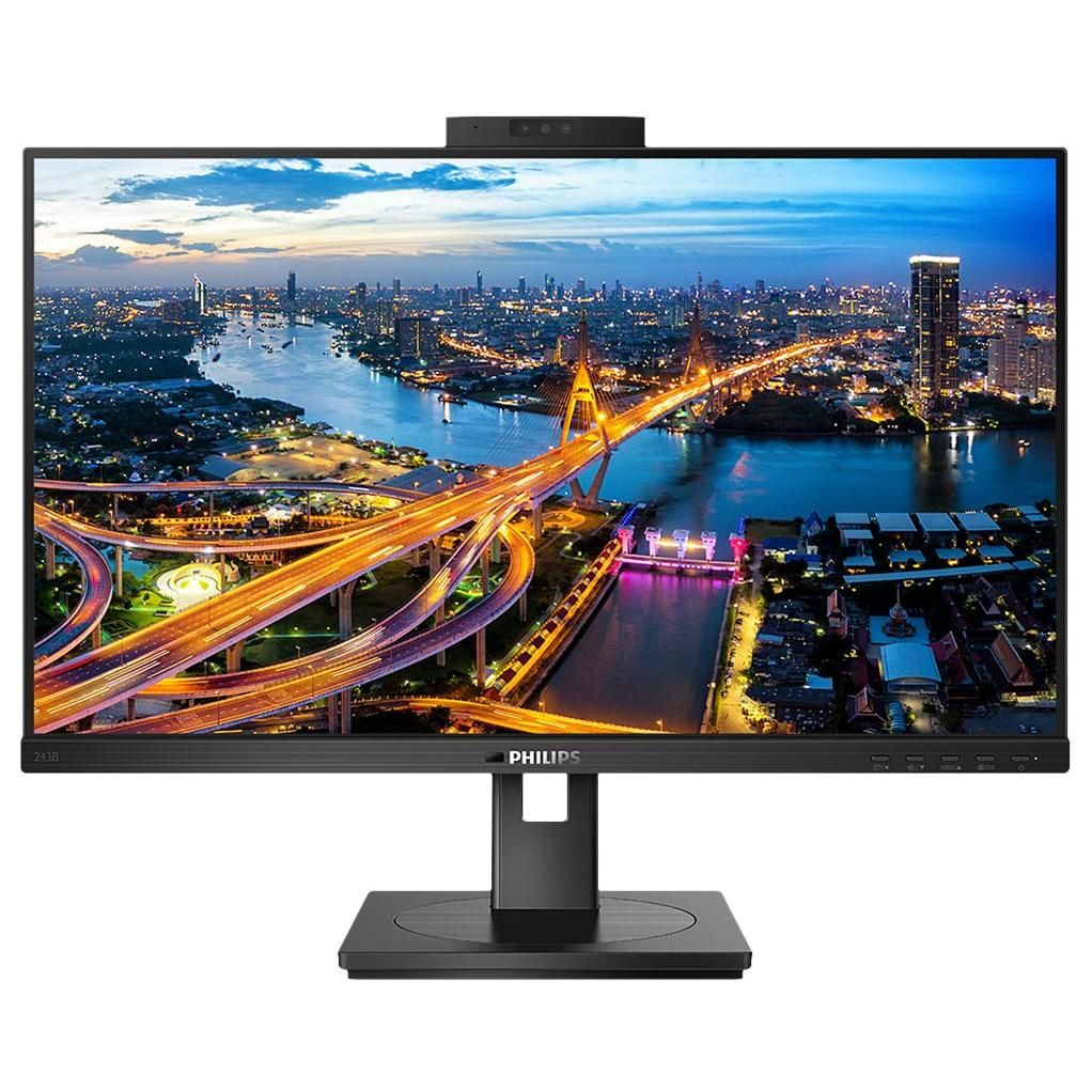 Philips B Line 243B1JH - Écran LED - 24 (23.8 visualisable) - 1920 x 1080 Full HD (1080p) @ 75 Hz - IPS - 250 cd/m² - 1000:1 - 4 ms - HDMI, DisplayPort, USB-C - haut-parleurs - texture noire Philips B Line 243B1JH - Écran LED - 24 (23.8 visualisable) - 1920 x 1080 Full HD (1080p) @ 75 Hz - IPS - 250 cd/m² - 1000:1 - 4 ms - HDMI, DisplayPort, USB-C - haut-parleurs - texture noire