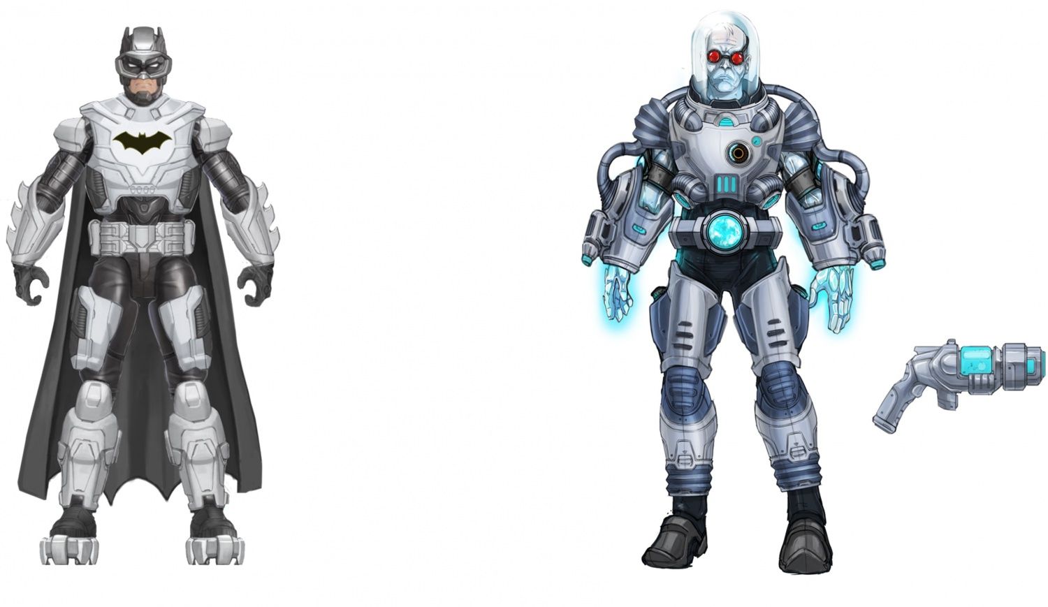 Spin Master Battle Pack Figurine 30 Cm Batman Vs Mr. Freeze Batman Adventures