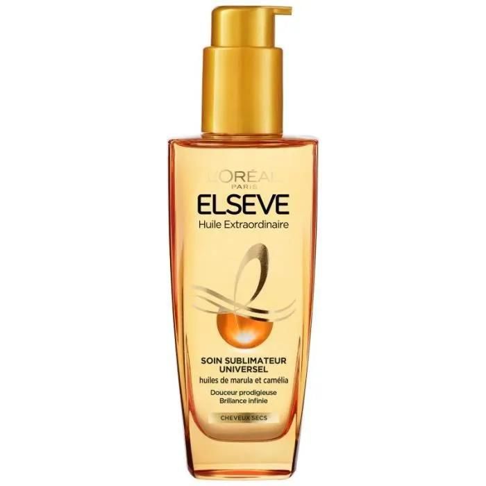 Huile Cheveux Soin Sublimateur Universel Fleurs Rares Elseve 100 Ml