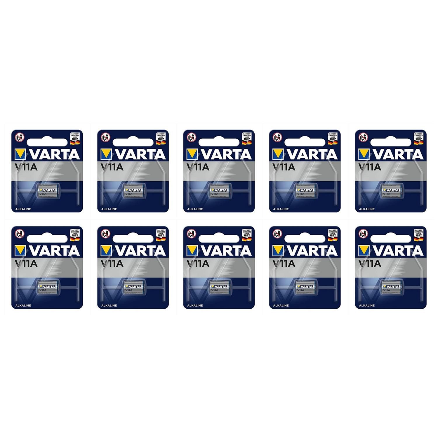 VARTA Lot de 3 Blisters de 1 Pile Alcaline 4211 V11A LR11 AE11 MN11 6V